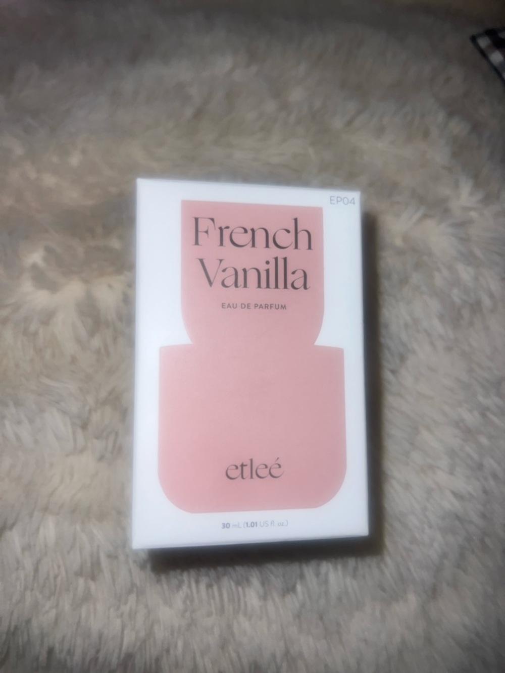 etlée French Vanilla Eau de Parfum - Pink & White Box